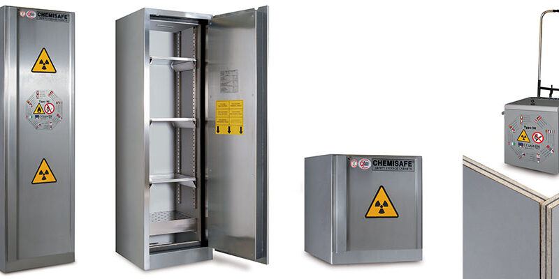 ChemiSafe Radyoaktif Ürün Depolama Dolabı