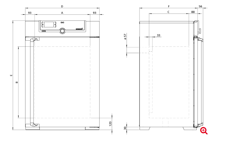 Memmert UF160 Etüv - Görsel 2