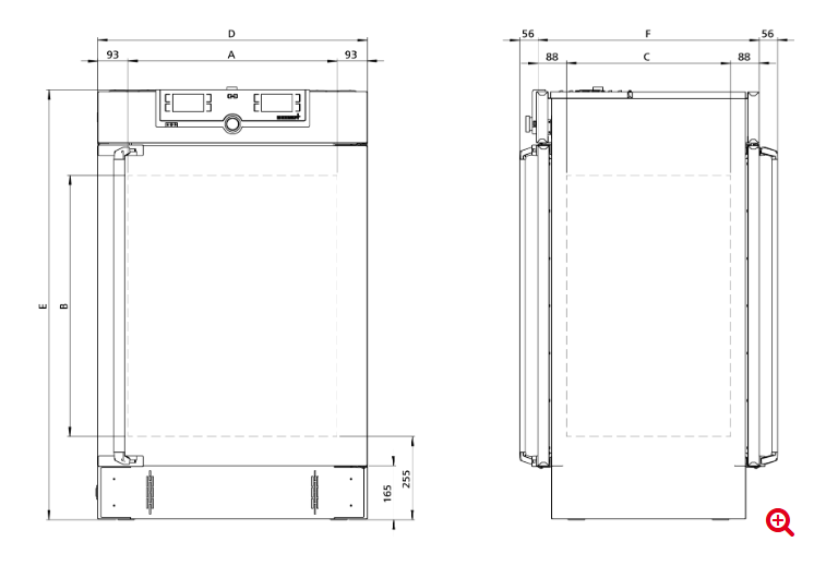 Memmert UF260TS Etüv - Görsel 2