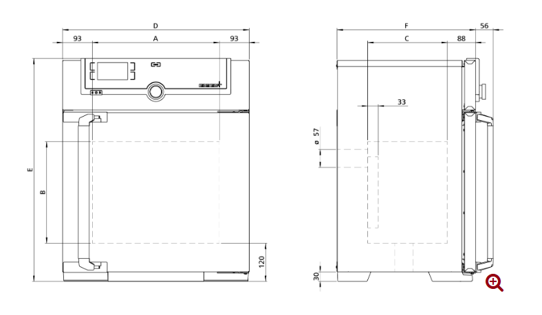 Memmert UF30 Isıtma ve Kurutma Etüv - Görsel 2
