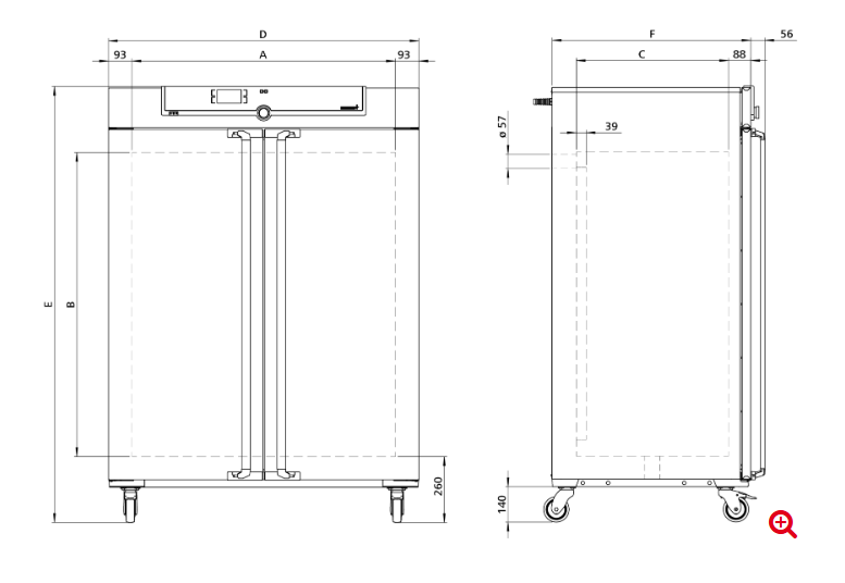 Memmert UF750 Etüv - Görsel 2