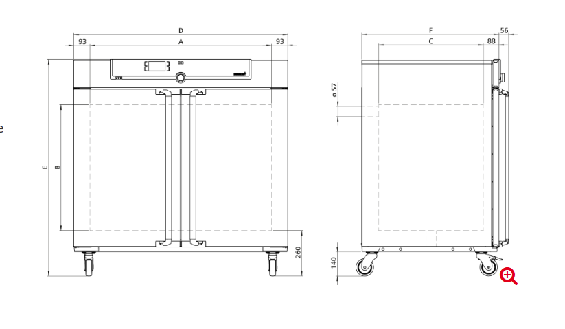 Memmert UN450 Etüv - Görsel 2