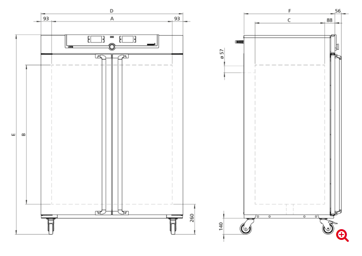 Memmert Un750plus Etüv - Görsel 2