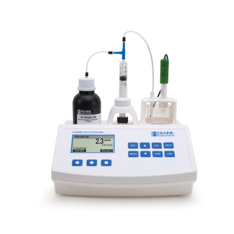 Mini Titratör HI84500 - Şarapta Kükürt Dioksit Tayini